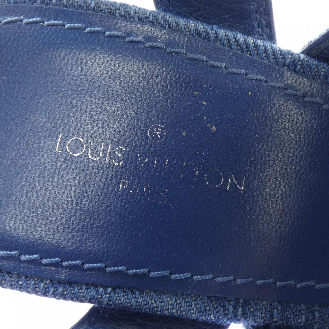 ルイヴィトン LOUIS VUITTON モノグラムデニム スターボードライン サンダル