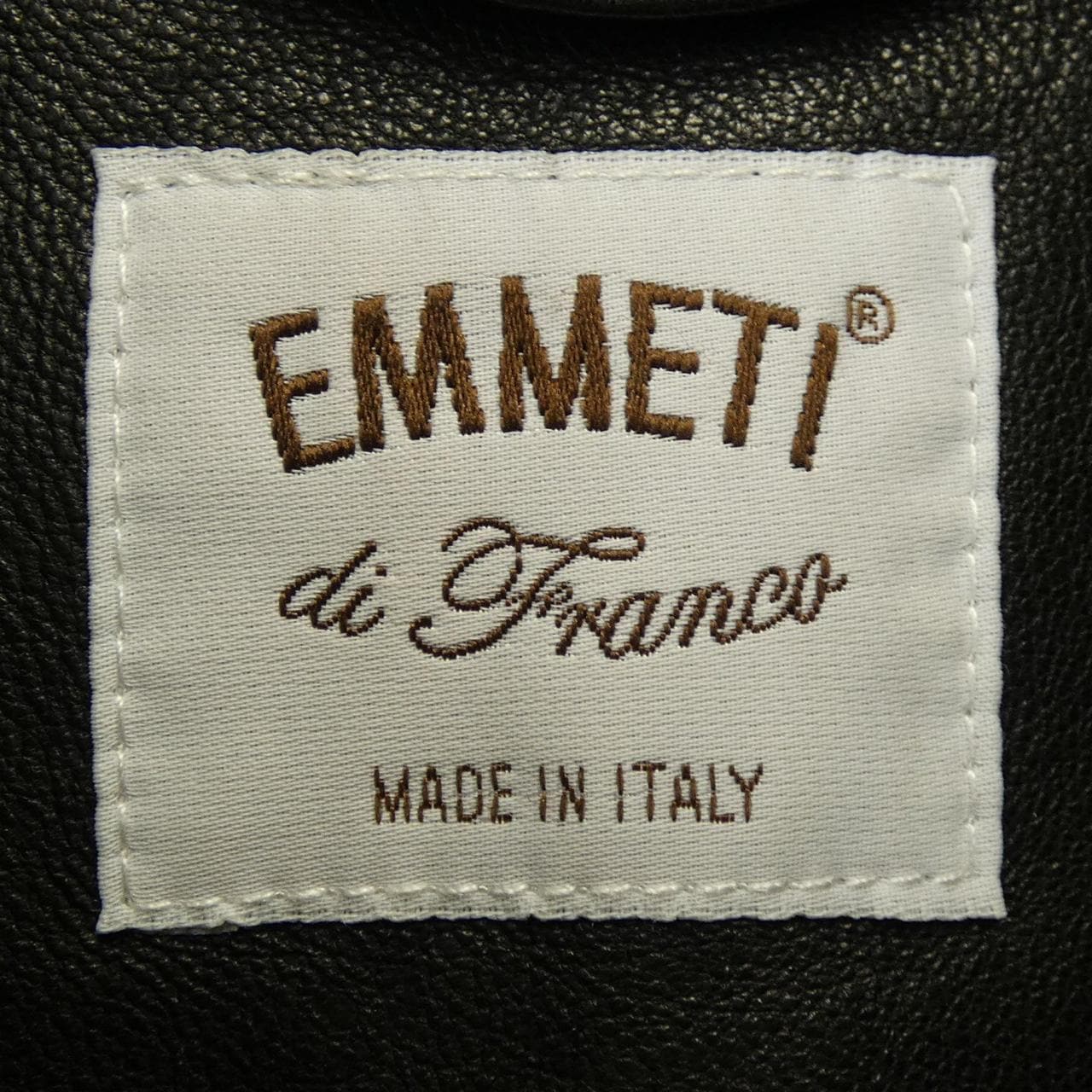 エンメティ EMMETI レザーライダースジャケット