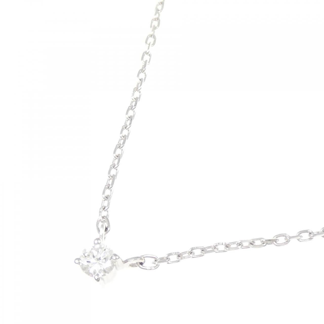 PT/PT850 ダイヤモンド ネックレス 0.16CT
