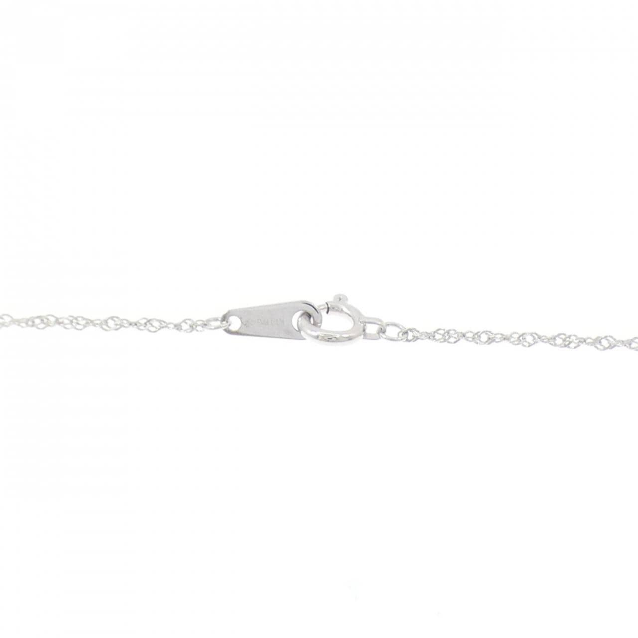 K14WG ダイヤモンド ネックレス 0.05CT