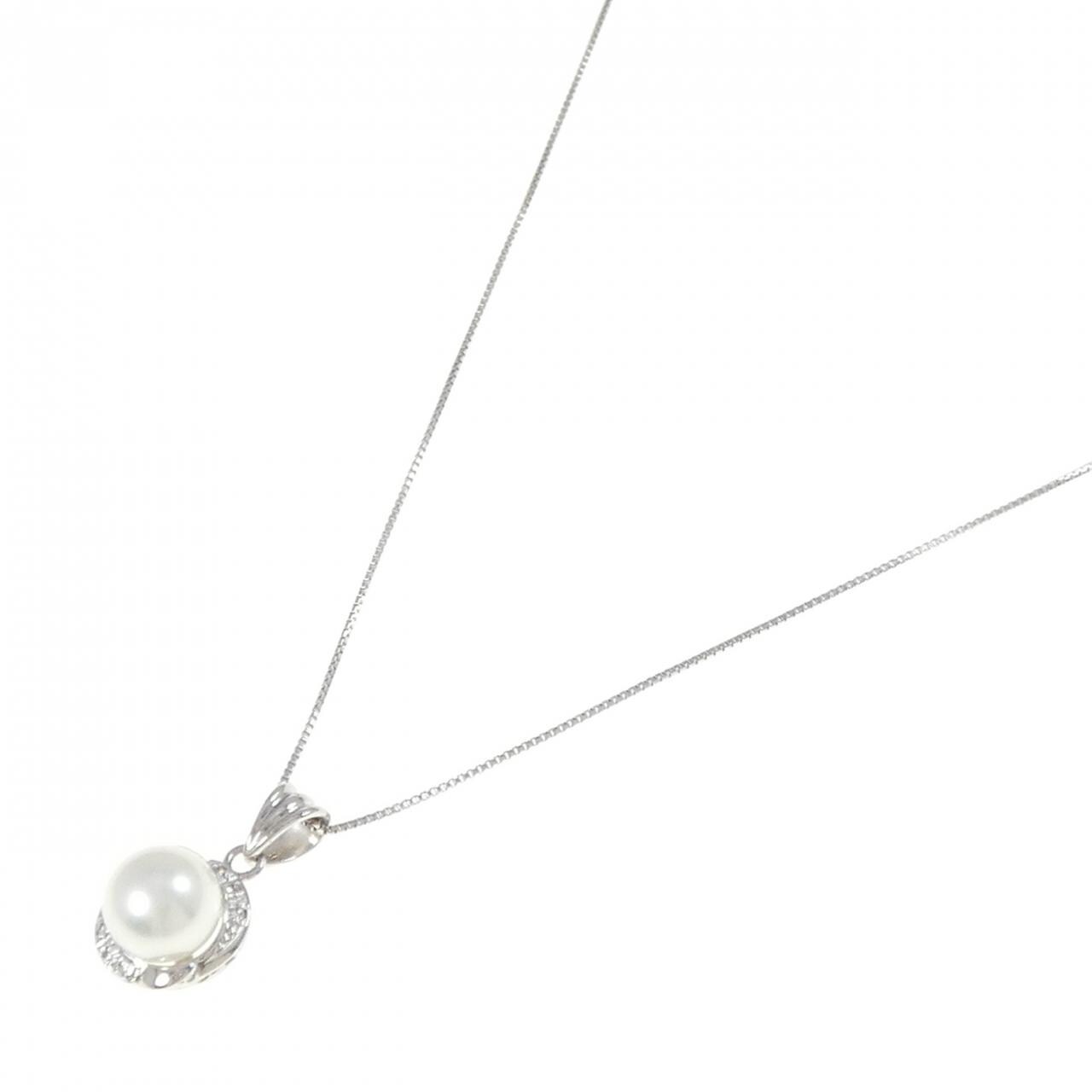 PT900/PT850 アコヤパール ネックレス 8.5mm