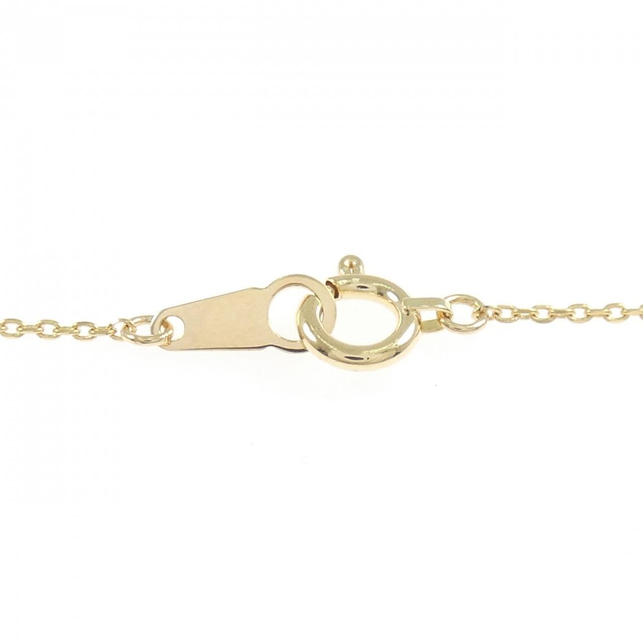 K18YG クロス ダイヤモンド ネックレス 0.50CT