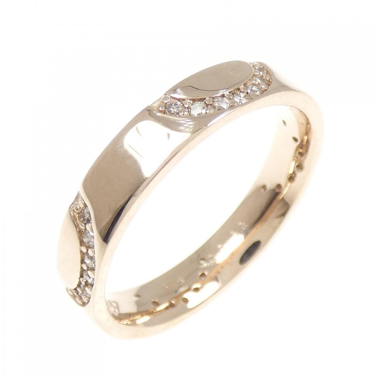 K18PG ダイヤモンド リング 0.23CT