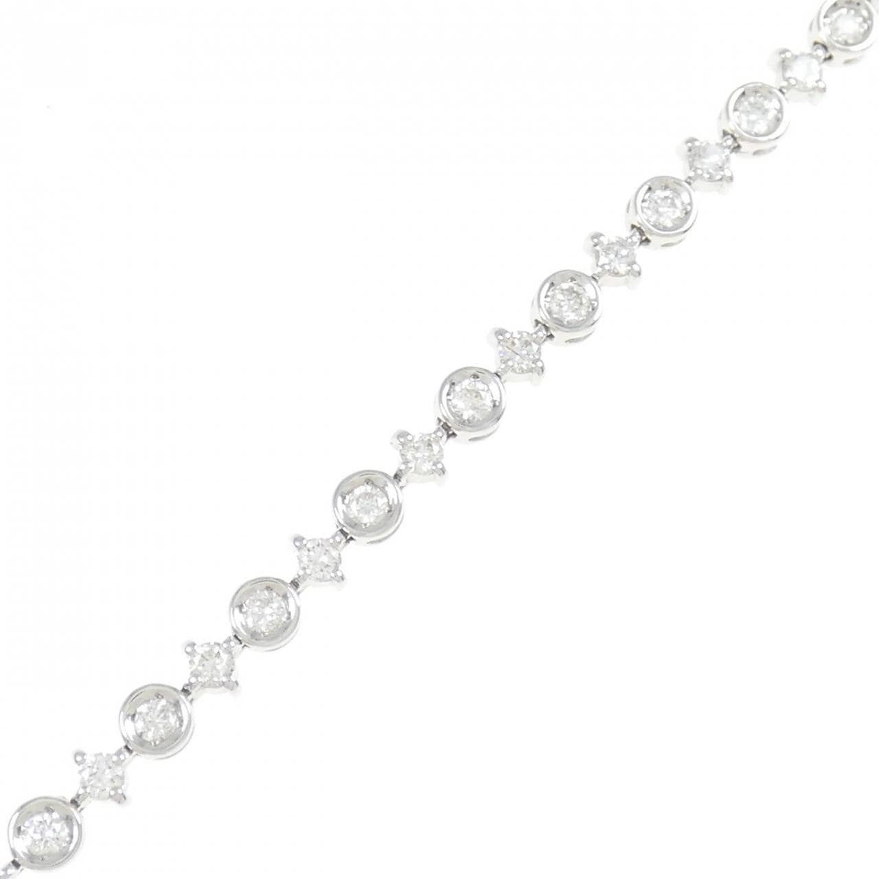 LINE ダイヤモンド ブレスレット 1.50CT