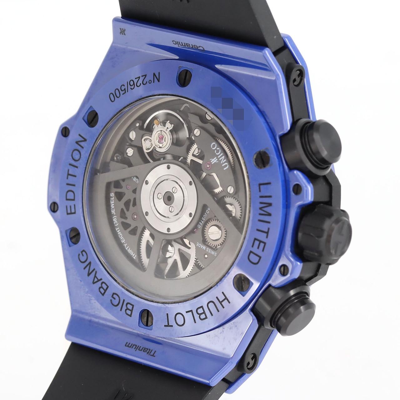 Hublot Big Bang Unico Blue Magic LIMITED 411.ES.5119.RX Ceramic Automatic