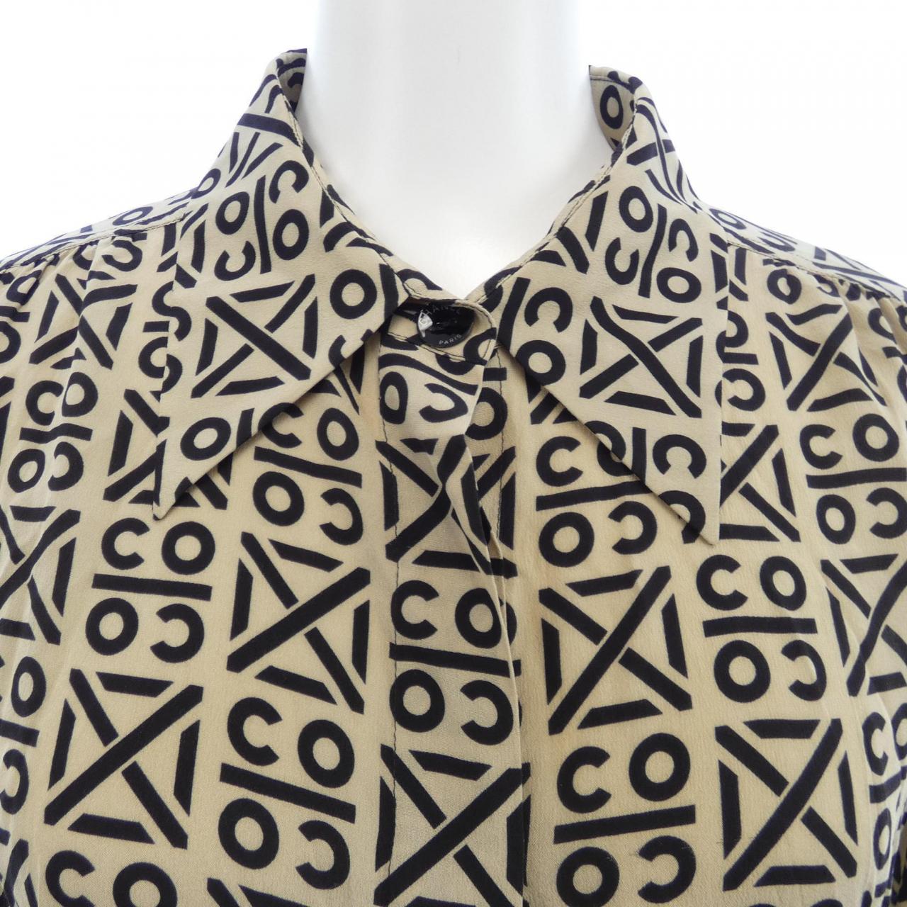 【ヴィンテージ】シャネル CHANEL P16576V09142 00A シャツ