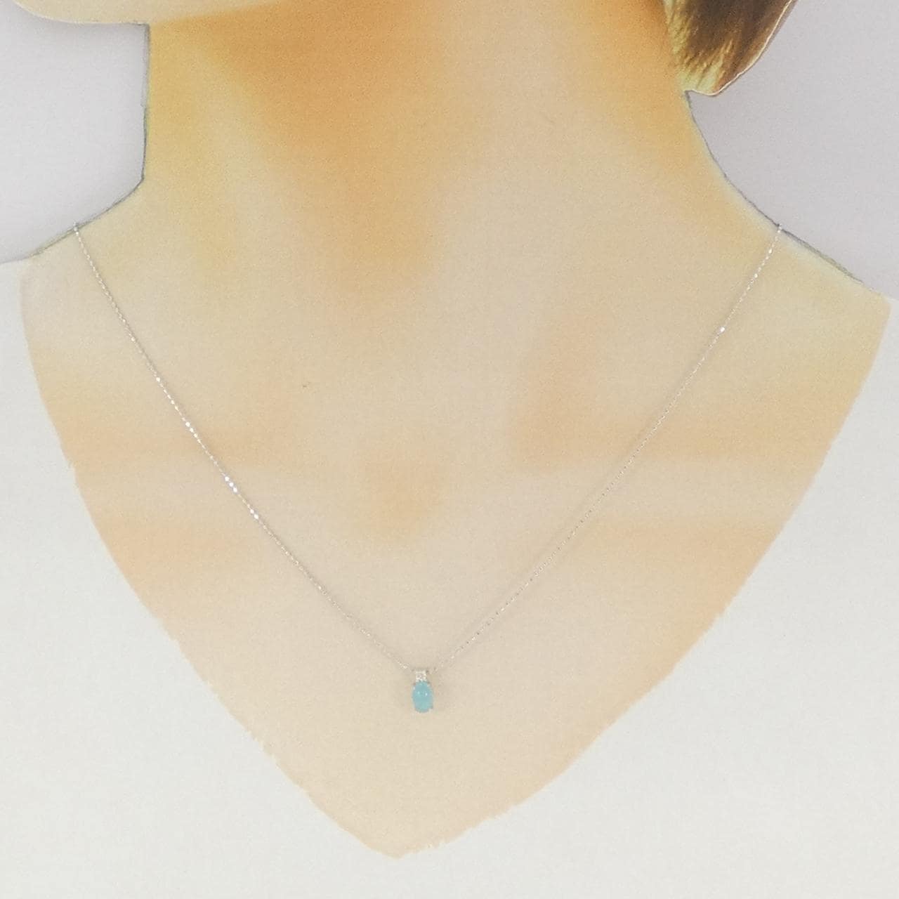 ジーエスティービー トルマリン ネックレス 0.50CT