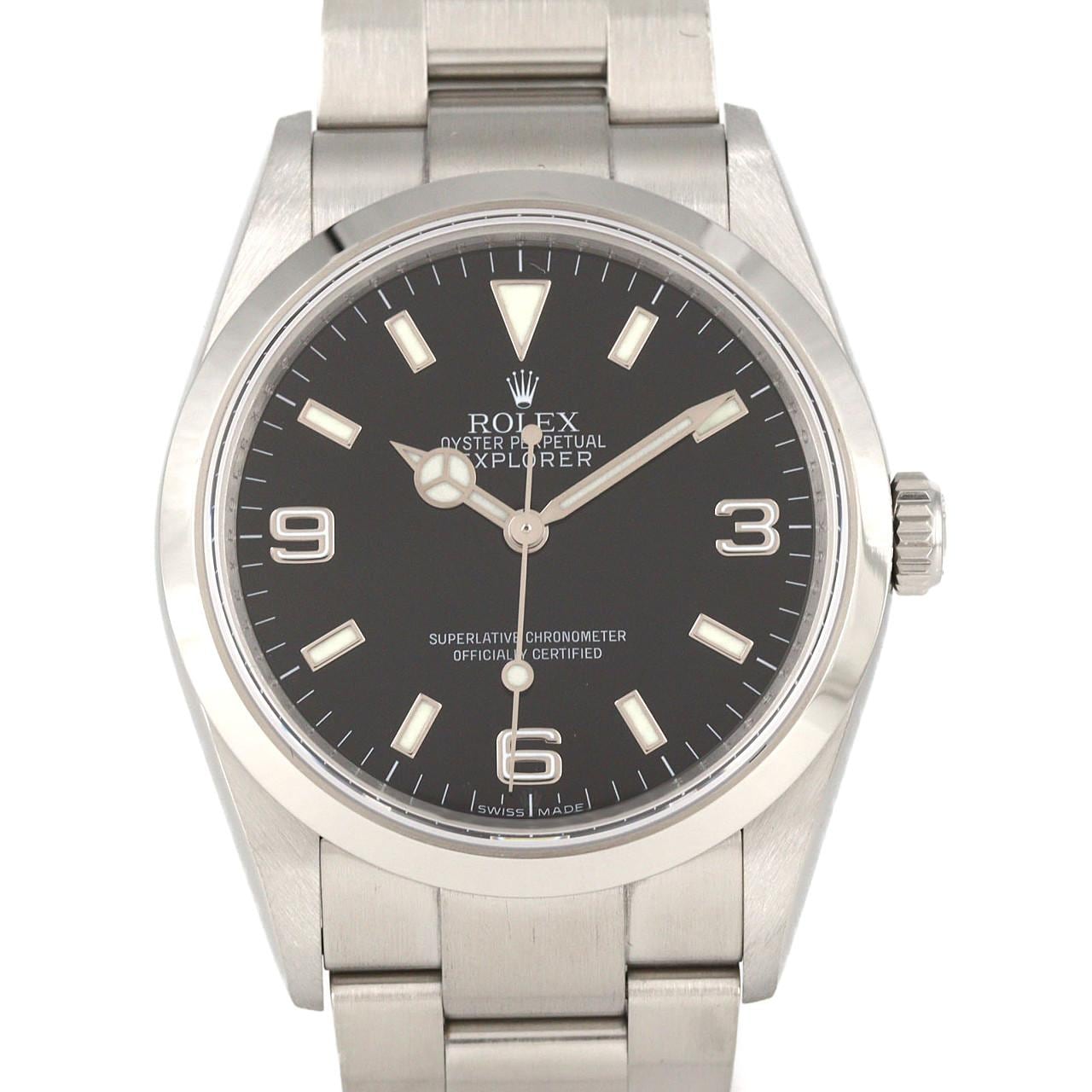 ロレックス エクスプローラーI 114270 SS 自動巻 Z番