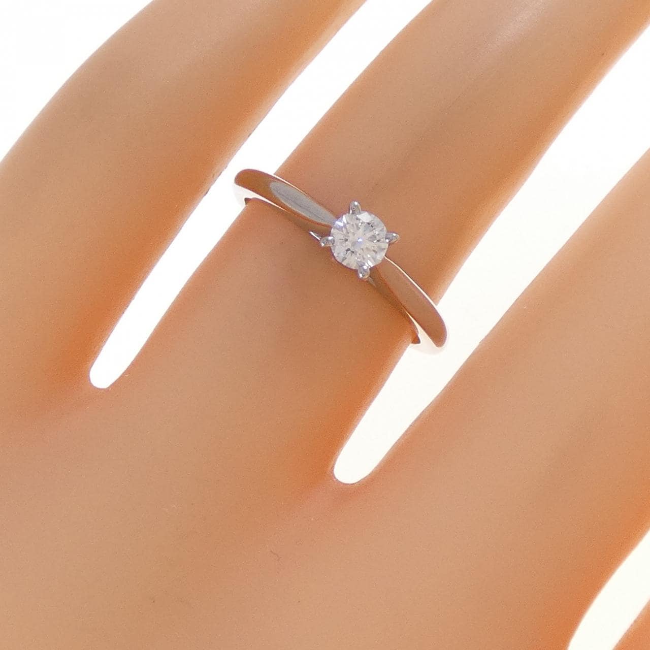 カルティエ 1895 ソリテール リング 0.18CT