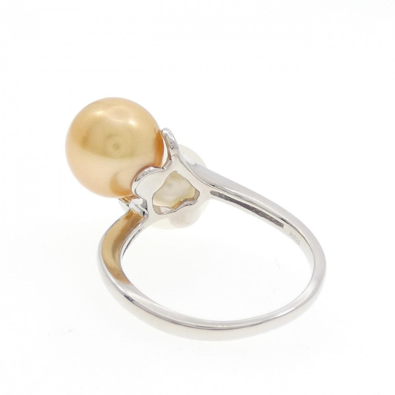 PT900 白蝶パール リング