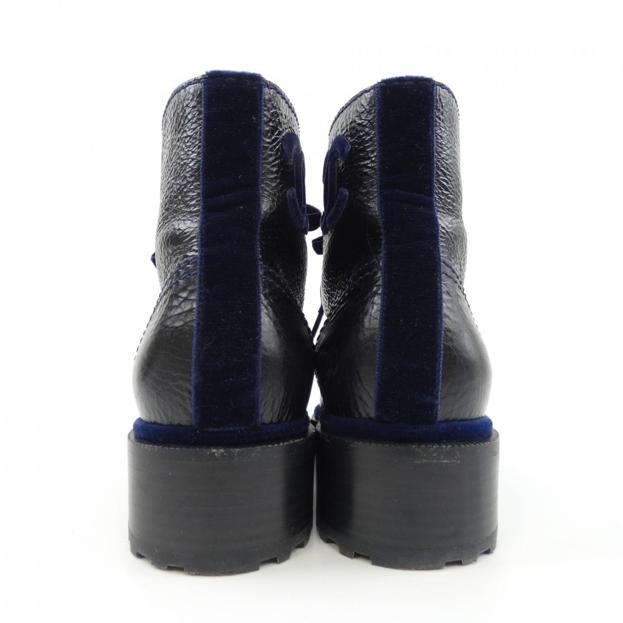 シャネル CHANEL レースアップ LACE-UP G35154X56195 ブーツ