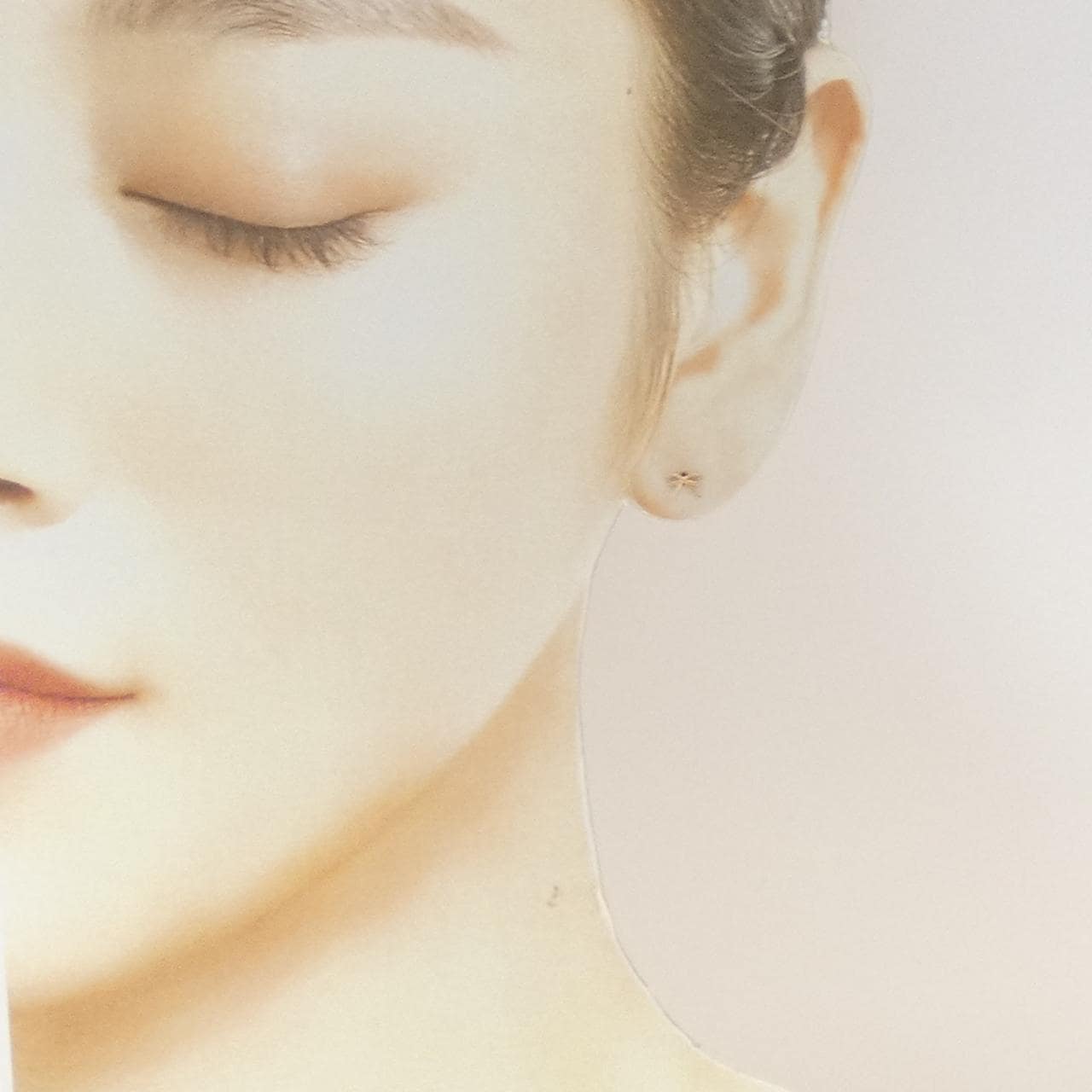 K18PG/K18YG リボン ピアス