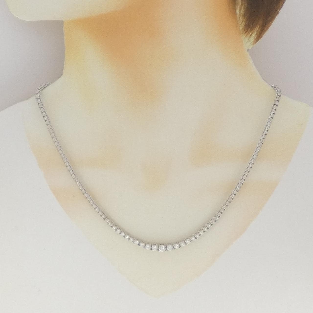 PT850 ダイヤモンド ネックレス 5.00CT
