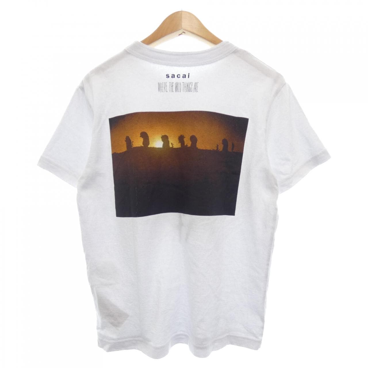 サカイ SACAI WHERE THE WILD THINGS ARE 25-01007S UNISEX Tシャツ