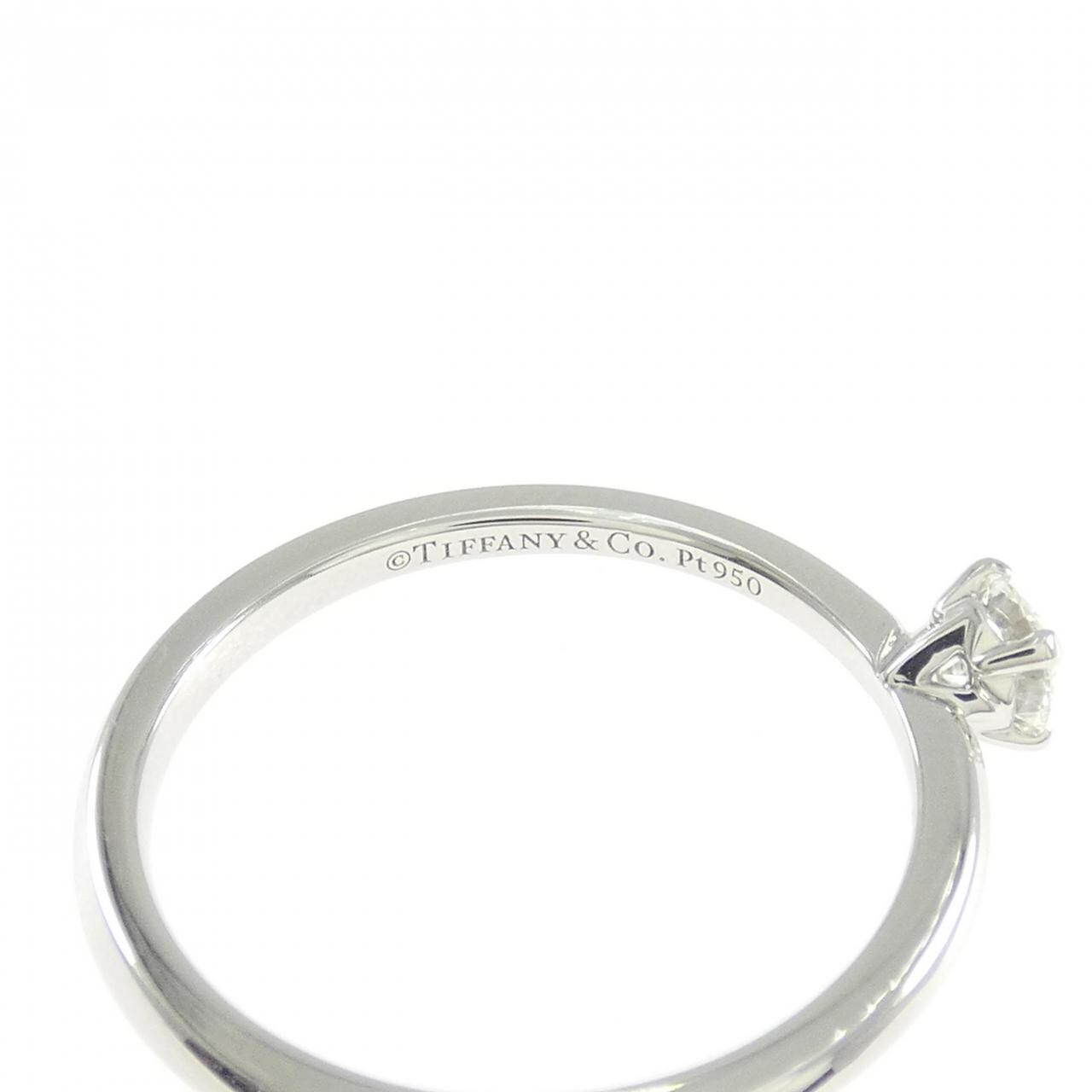 ティファニー トゥルー リング 0.20CT I VS1 3EXT