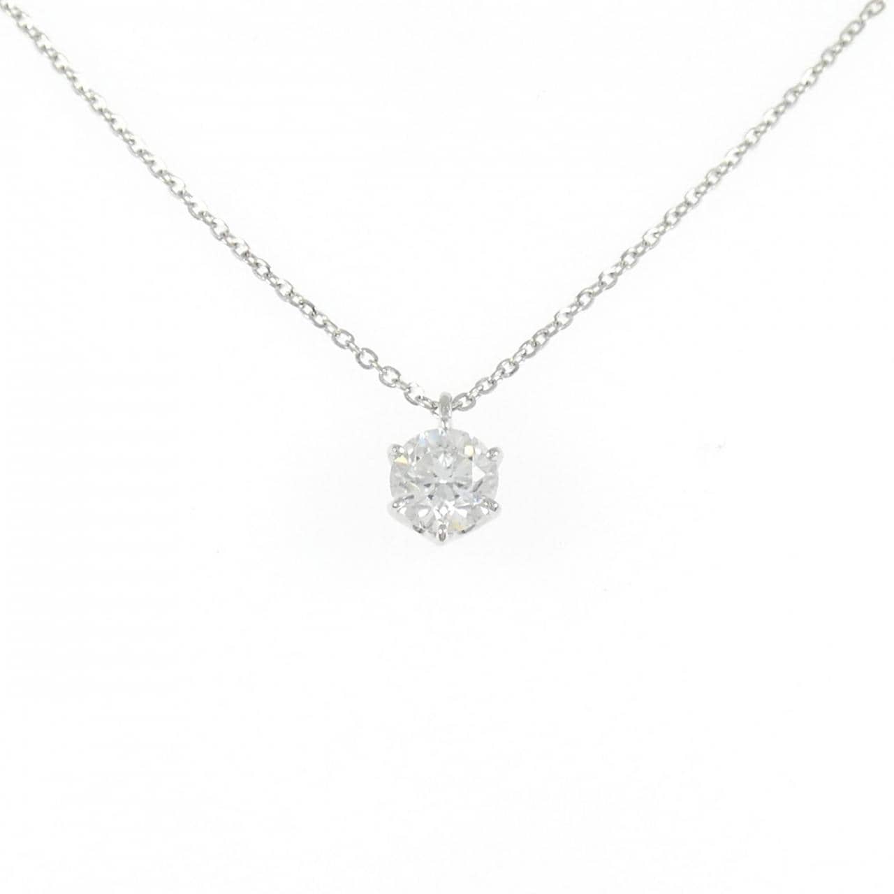 PT950/PT850 ダイヤモンド ネックレス 0.52CT D SI2 3EXT
