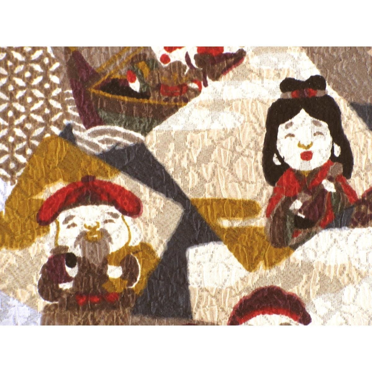 【未使用品】袋帯　染帯　全通柄