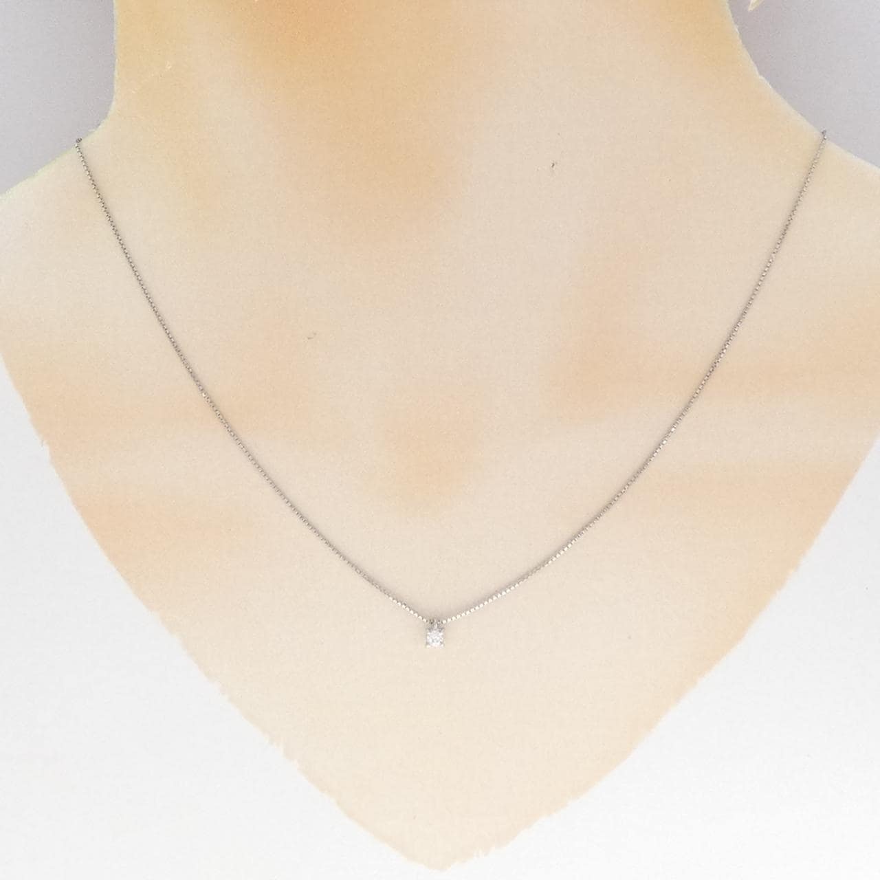 クミキョク ダイヤモンド ネックレス 0.10CT