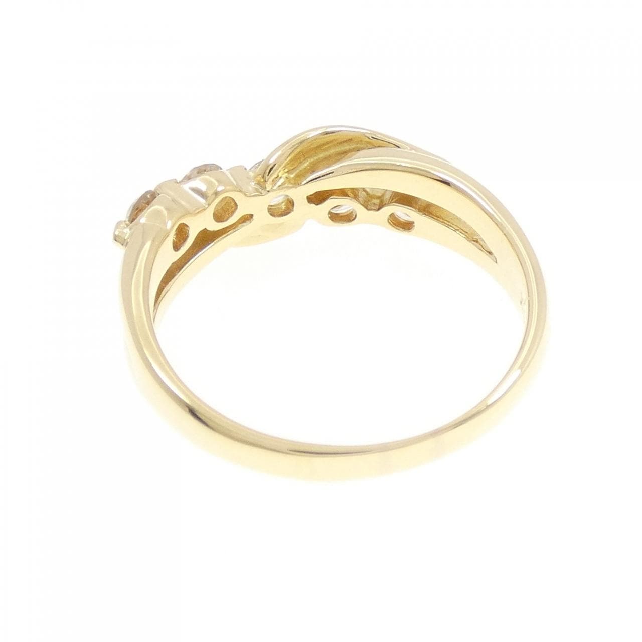 K18YG ダイヤモンド リング 0.50CT