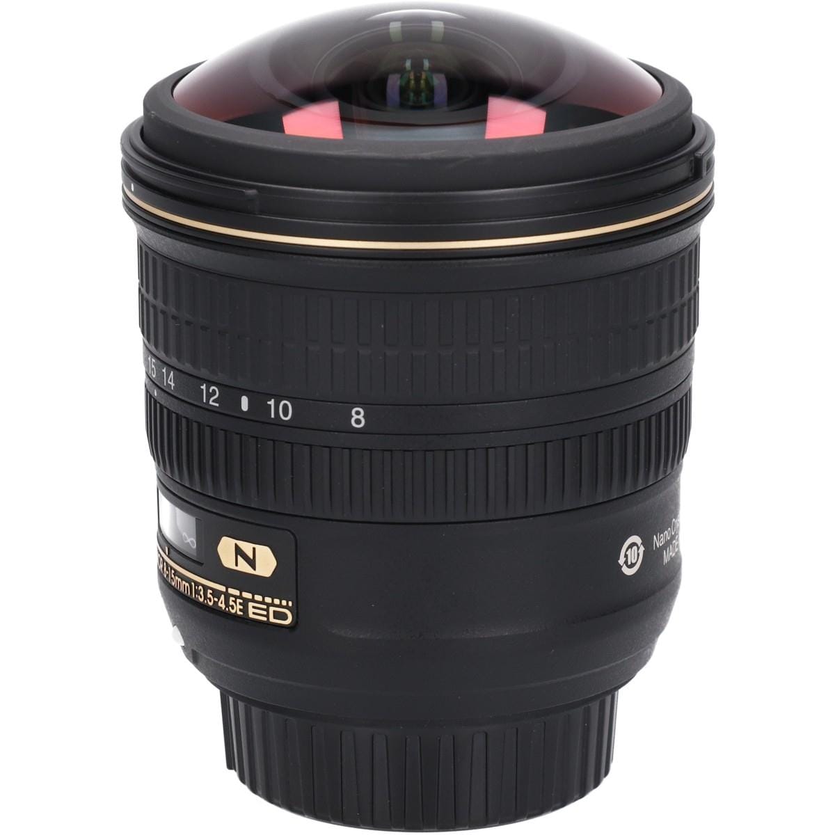 ＡＦ－Ｓ８－１５ｍｍ　Ｆ３．５－４．５Ｅ　ＦＩＳＨＥＹＥ