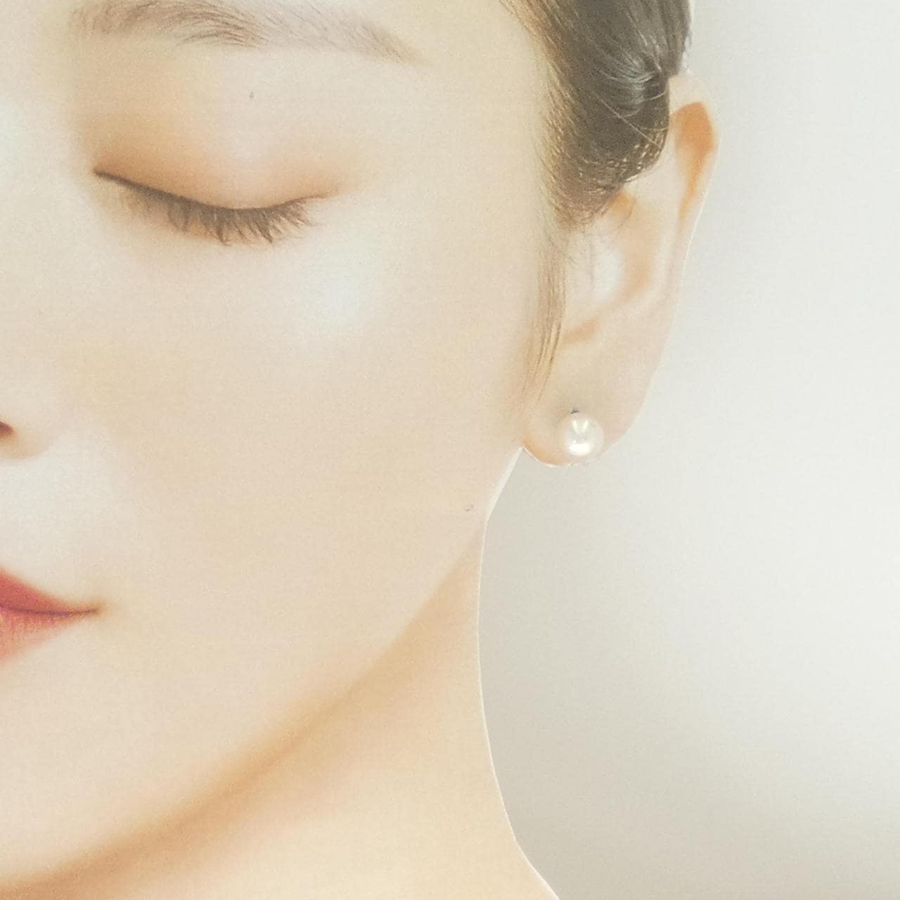 K14WG アコヤパール ピアス 8.0mm