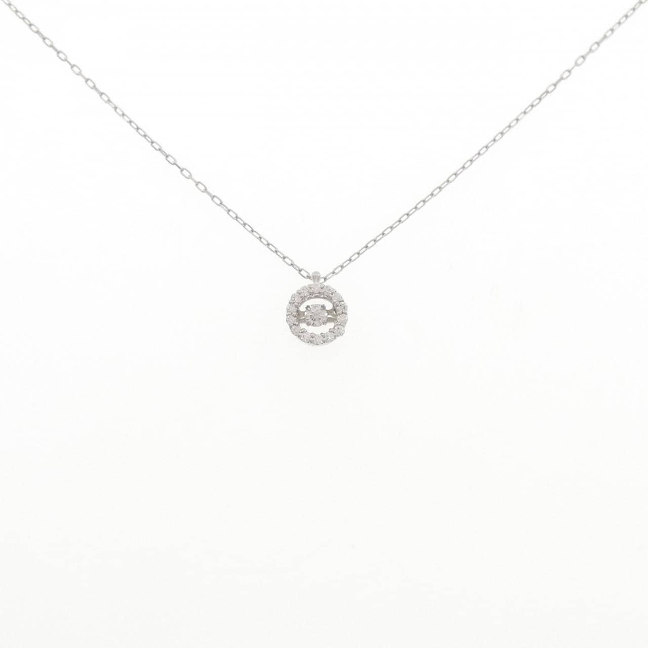 PT900/PT850 ダイヤモンド ネックレス 0.2CT