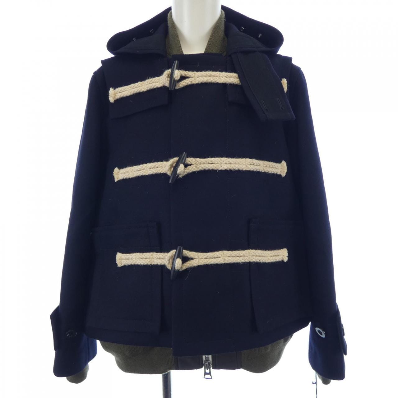 サカイ SACAI 25-03846M ダッフルコート