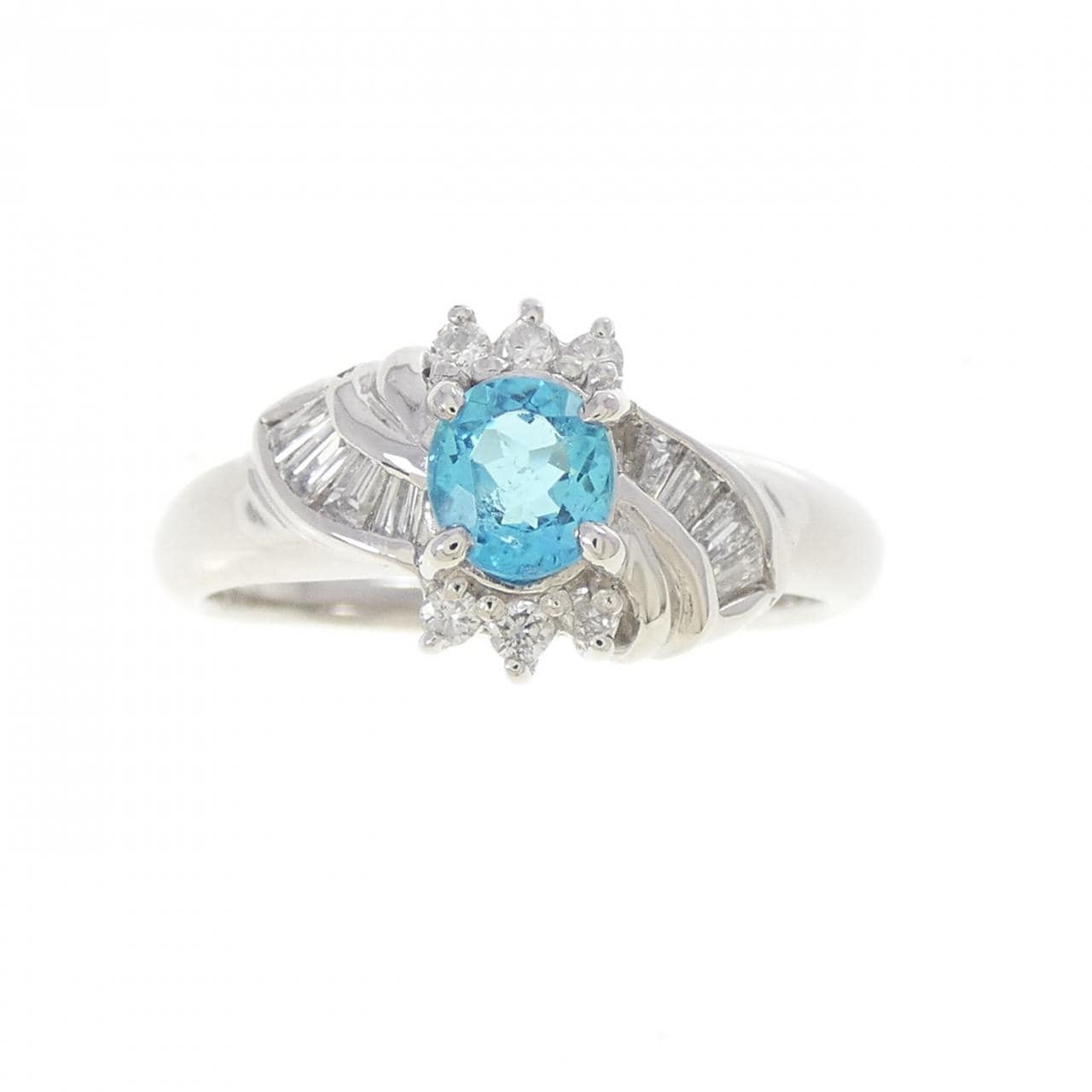 PT900 パライバトルマリン リング 0.34CT