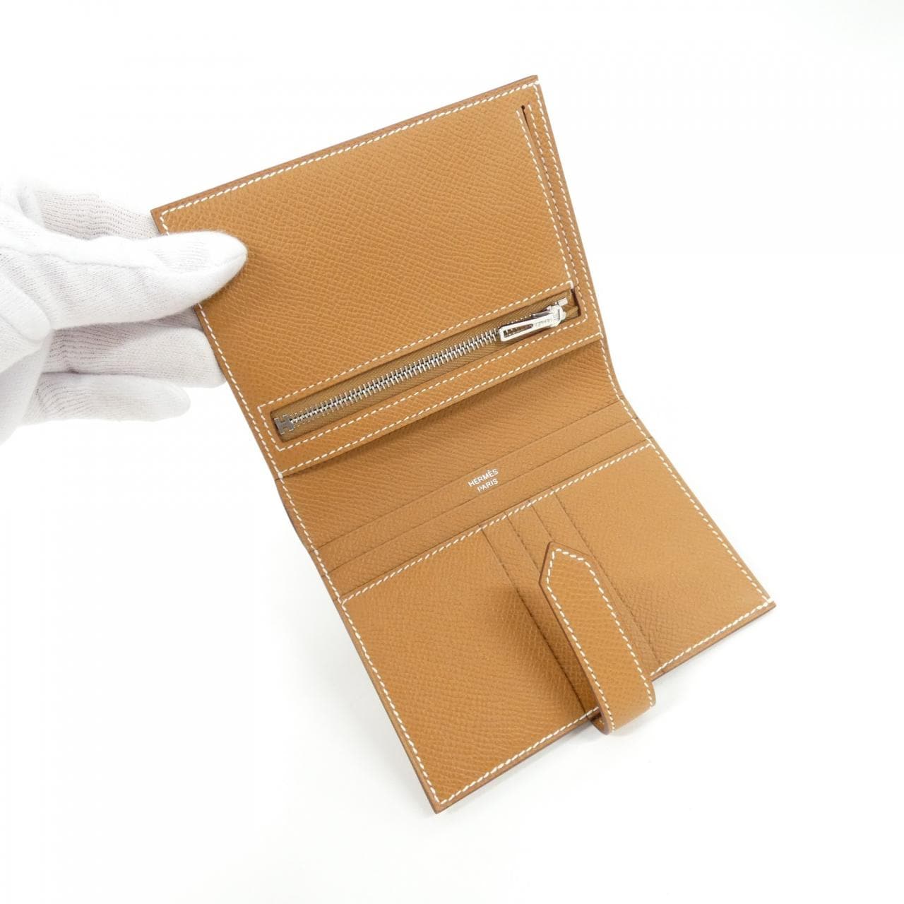 【未使用品】エルメス ベアン コンパクト 039790CK 財布