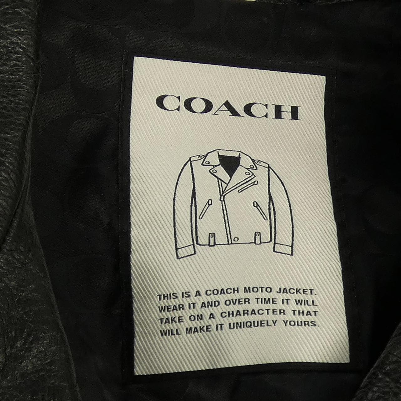 コーチ COACH CG797 レザーライダースジャケット