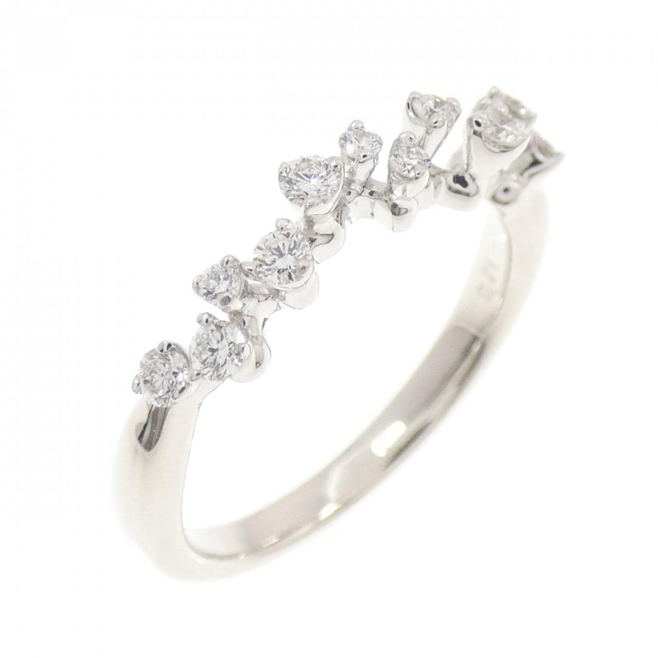 K18WG ダイヤモンド リング 0.21CT