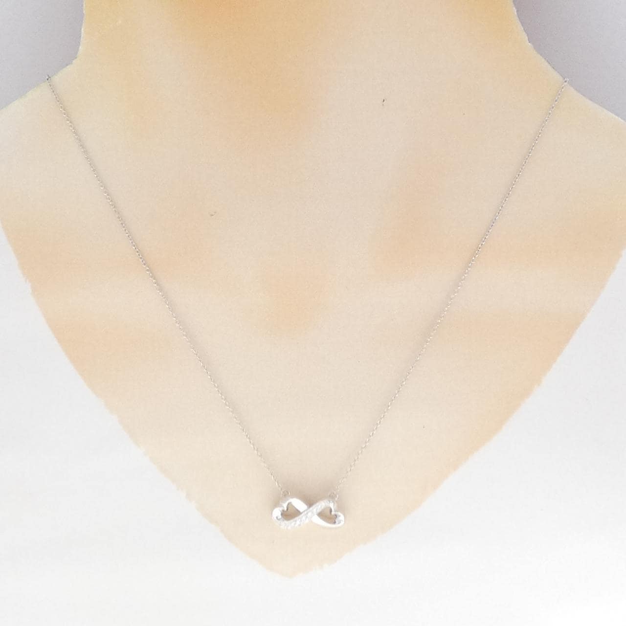 ティファニー ダブルラビングハート ネックレス