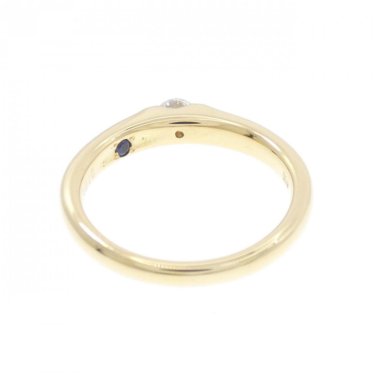 K18YG ソリティア ダイヤモンド リング 0.16CT