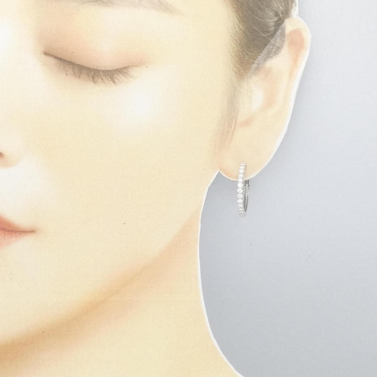 [BRAND NEW] PT Diamond earrings 0.806CT