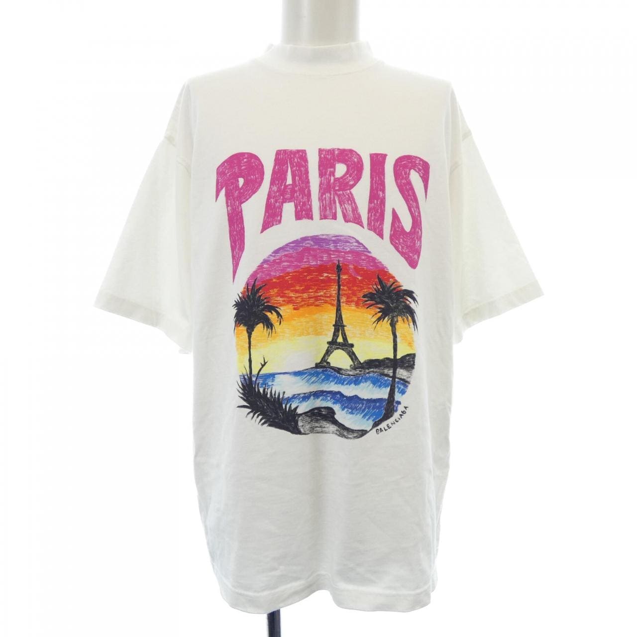 BALENCIAGA 764235 TPVL9 UNISEX T-shirt