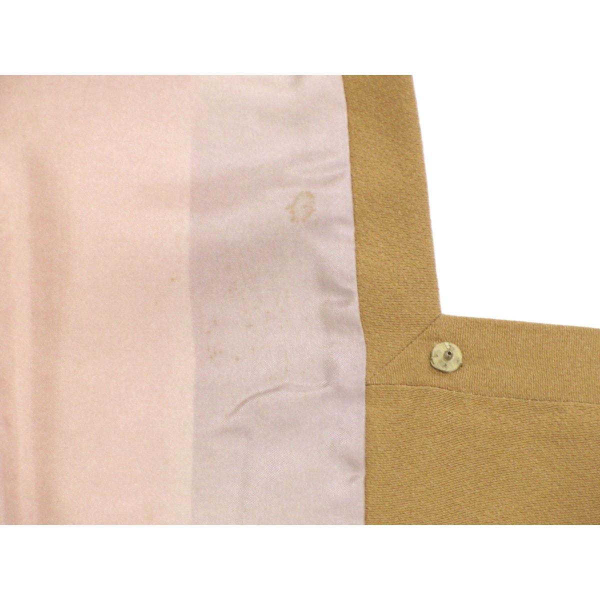 道行コート　友禅金彩加工　刺繍入り