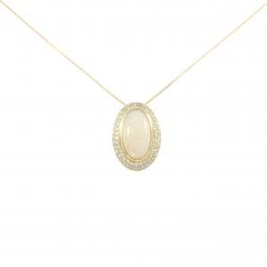 K18YG オパール ネックレス 4.20CT