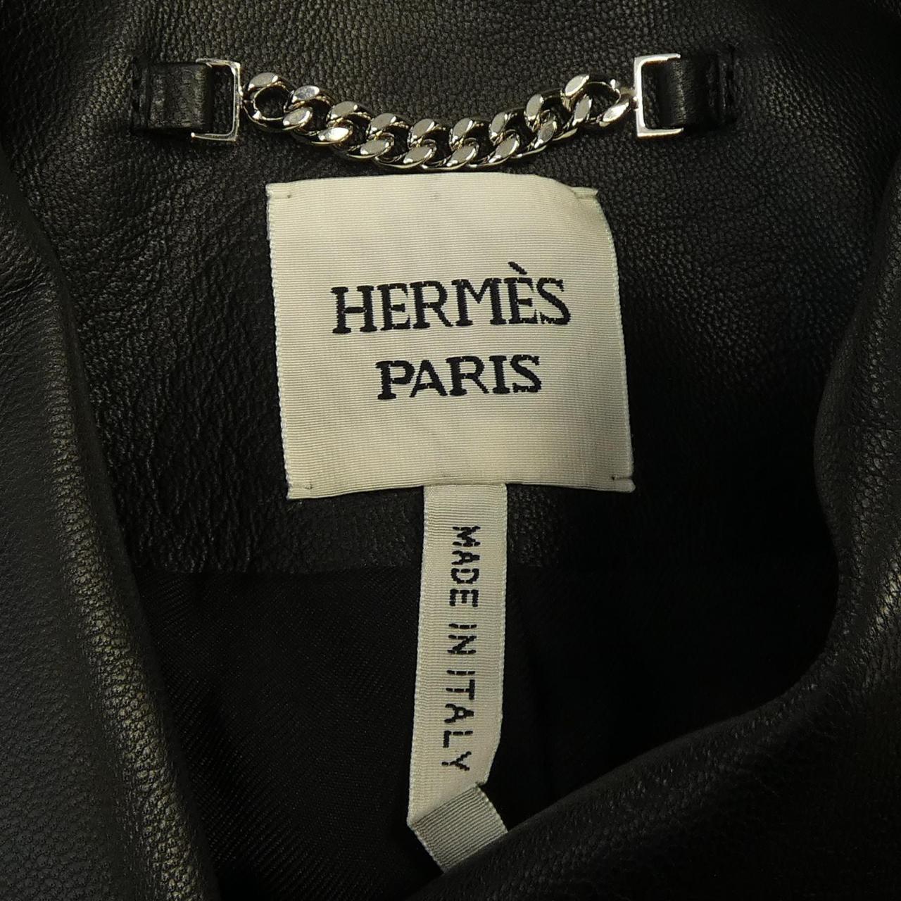 エルメス HERMES レザージャケット