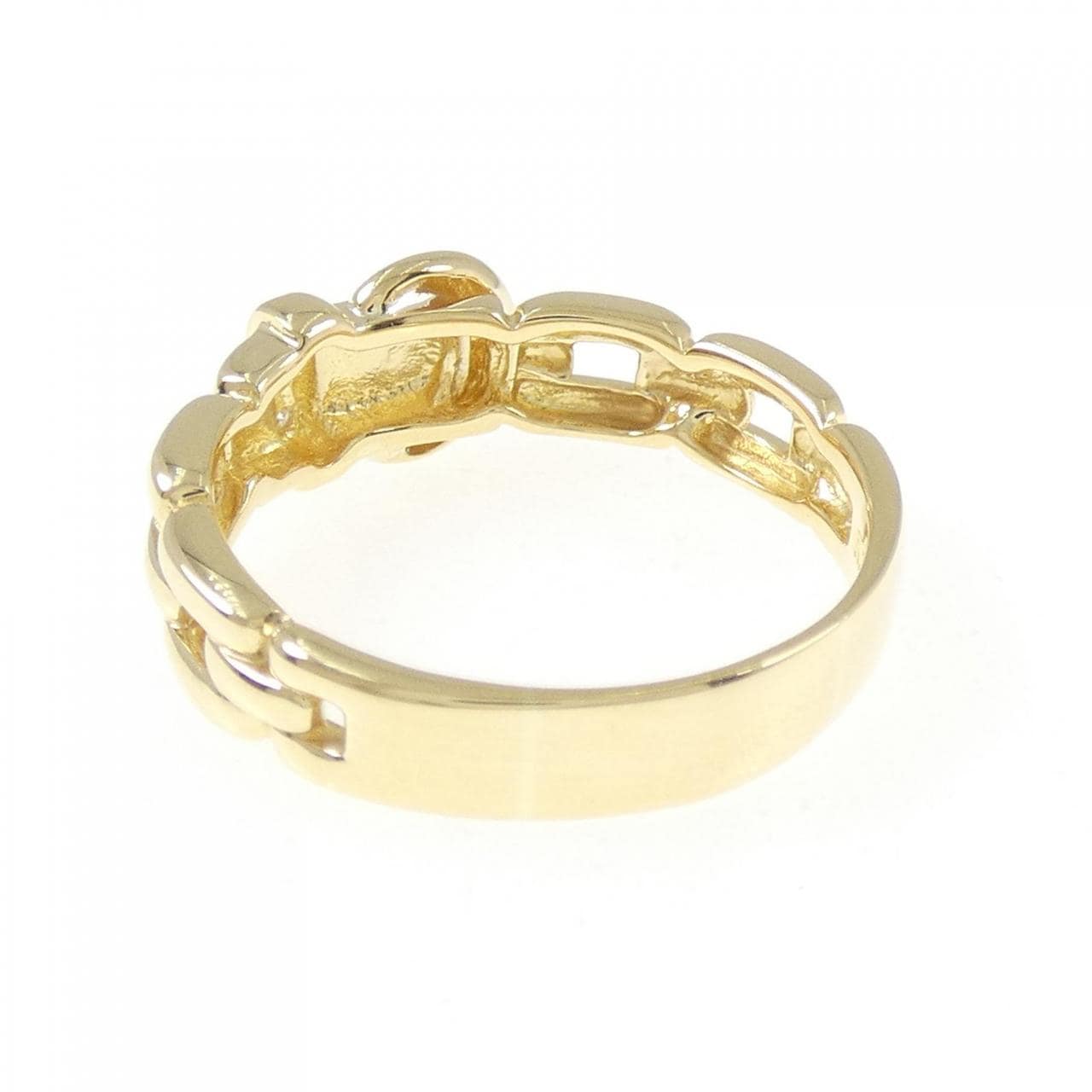 K18YG ダイヤモンド リング