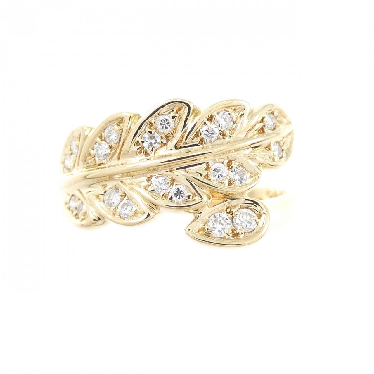 K18YG ダイヤモンド リング 0.19CT