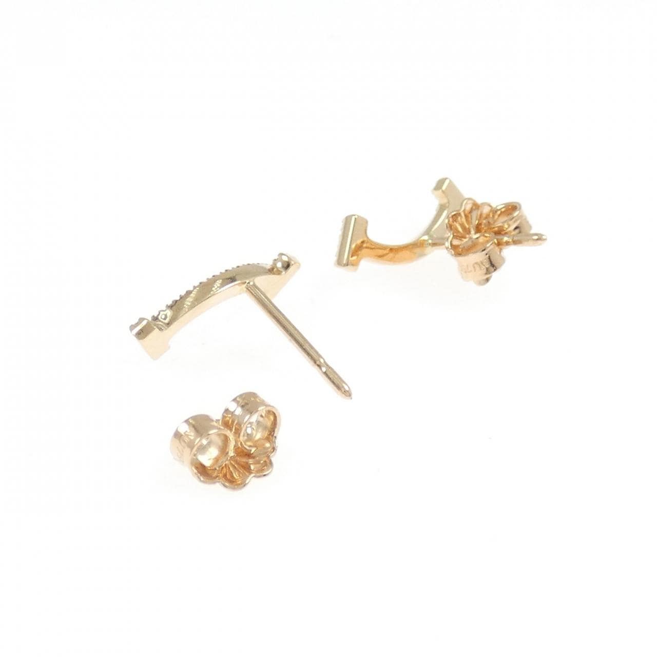 ティファニー Tスマイル ピアス