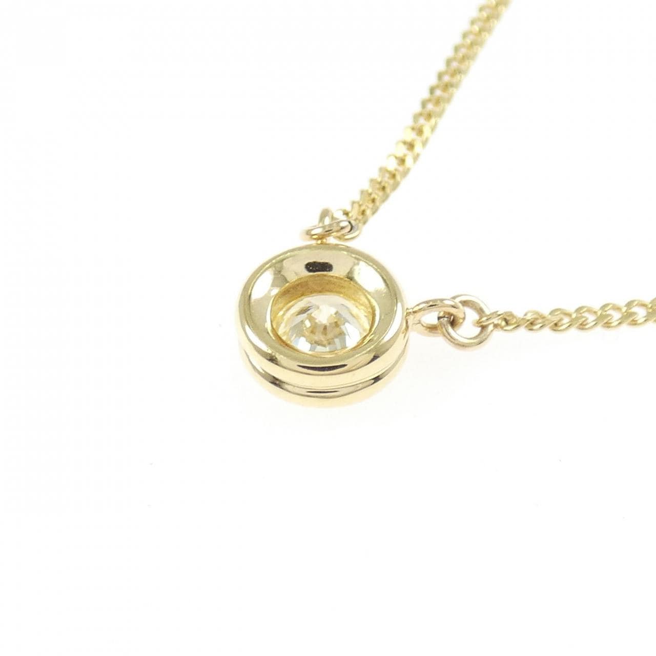 K18YG ダイヤモンド ネックレス 0.24CT