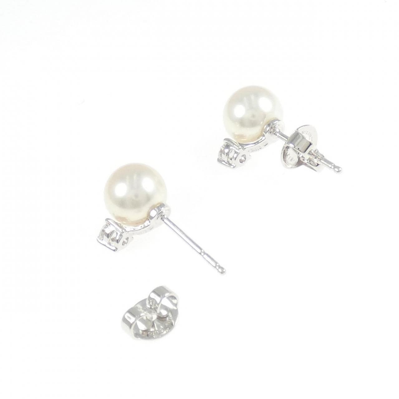 ミキモト アコヤパール ピアス 7.5mm