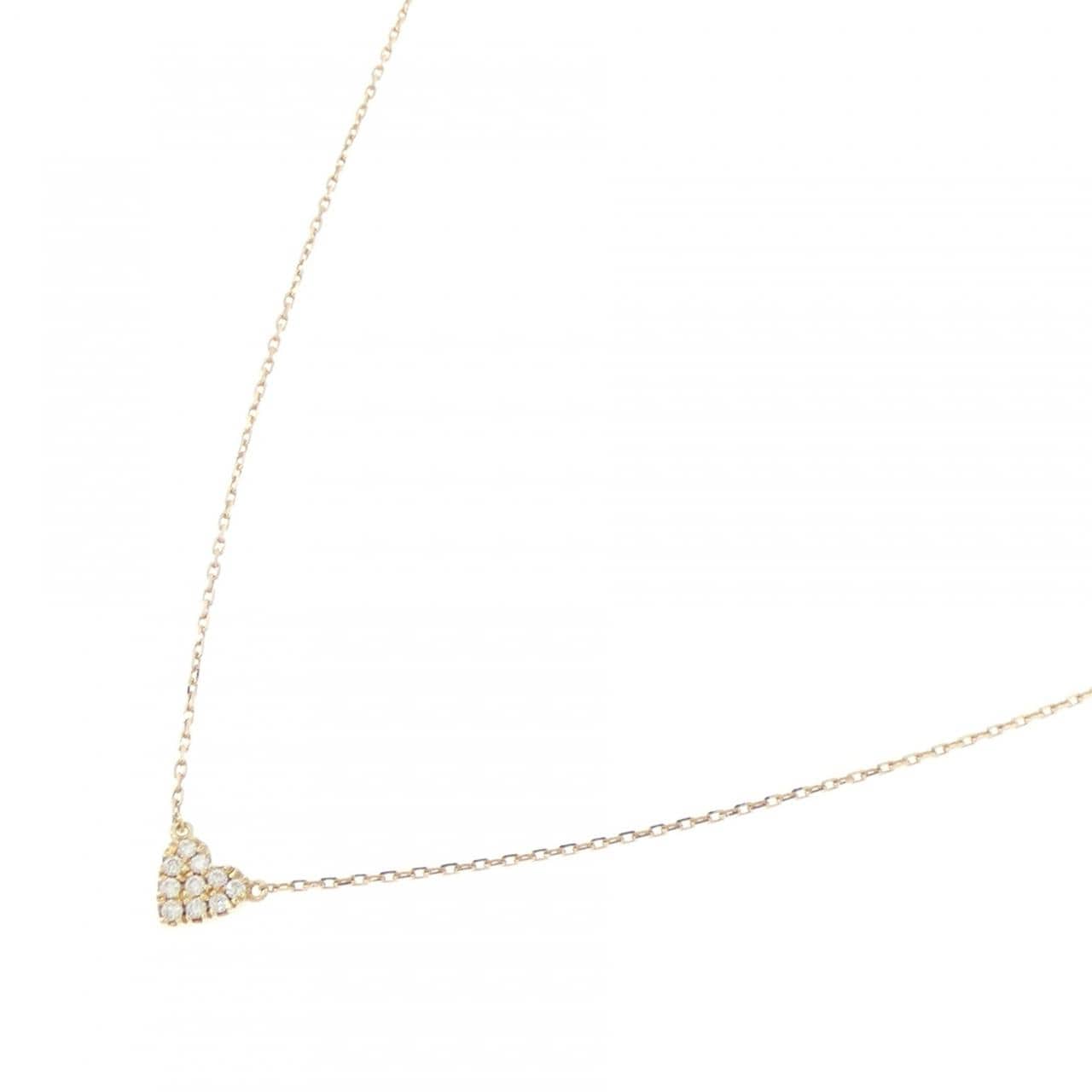 アーカー ハート ダイヤモンド ネックレス 0.05CT