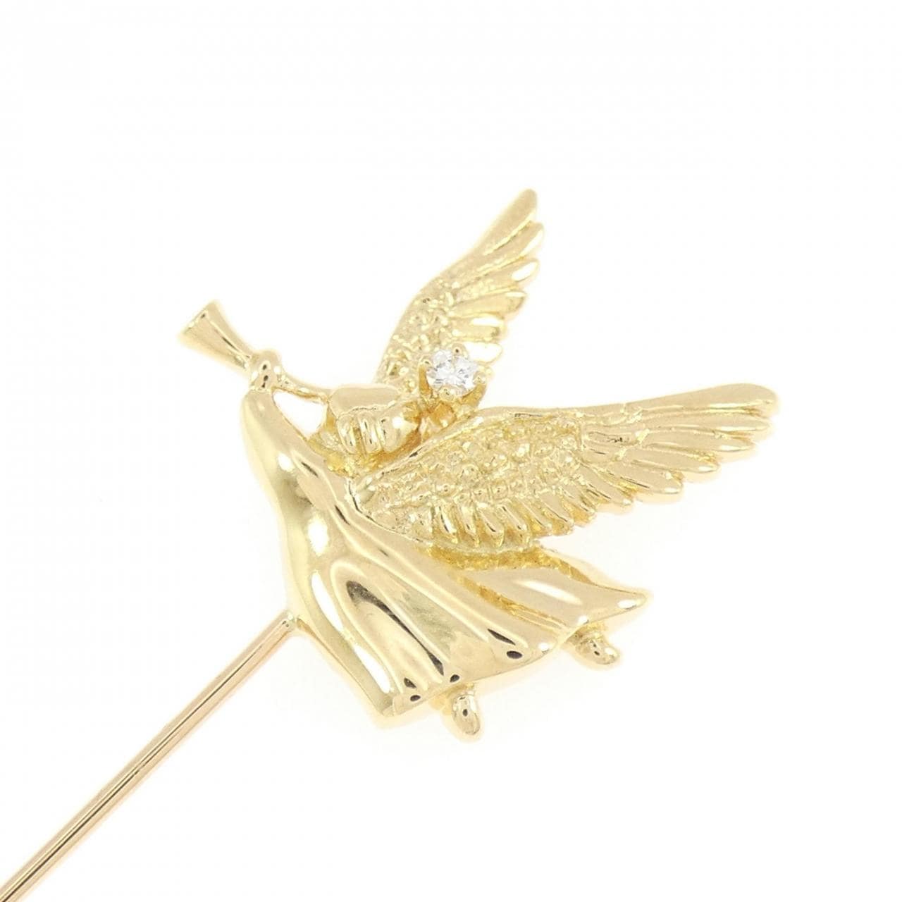 ミキモト ダイヤモンド ブローチ 0.03CT