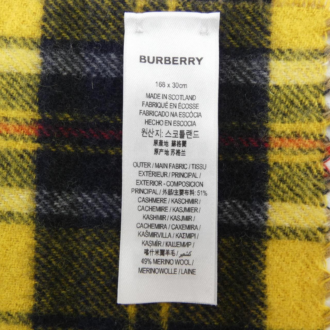 BURBERRY围巾