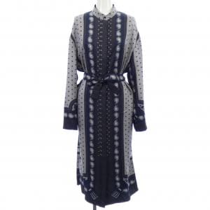 エルメス HERMES HARNAIS DE COUR 2H0522DU ツイルレーヌ ワンピース
