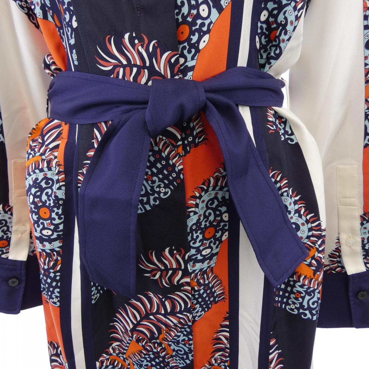 エルメス HERMES *87-7300 ツイルレーヌ ワンピース
