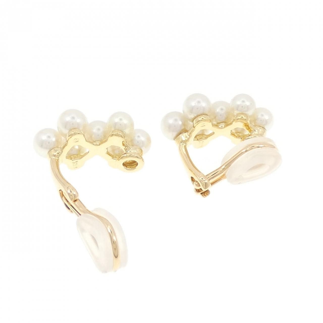 MIKIMOTO Akoya珍珠耳夹
