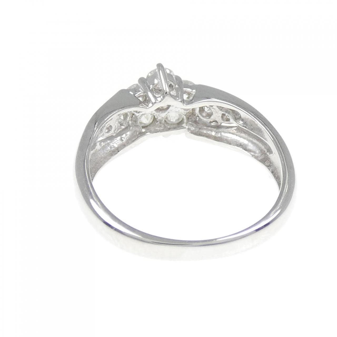 PT フラワー ダイヤモンド リング 0.50CT